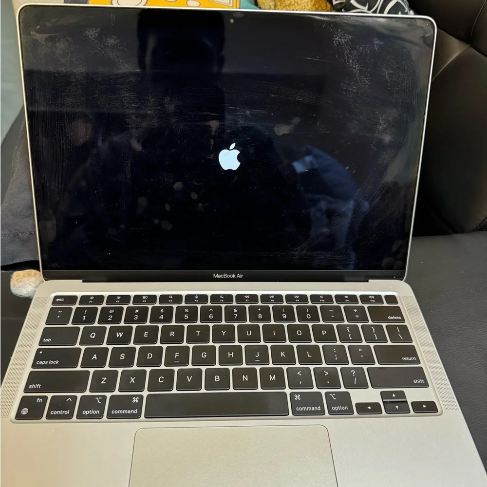Apple Silver Laptop